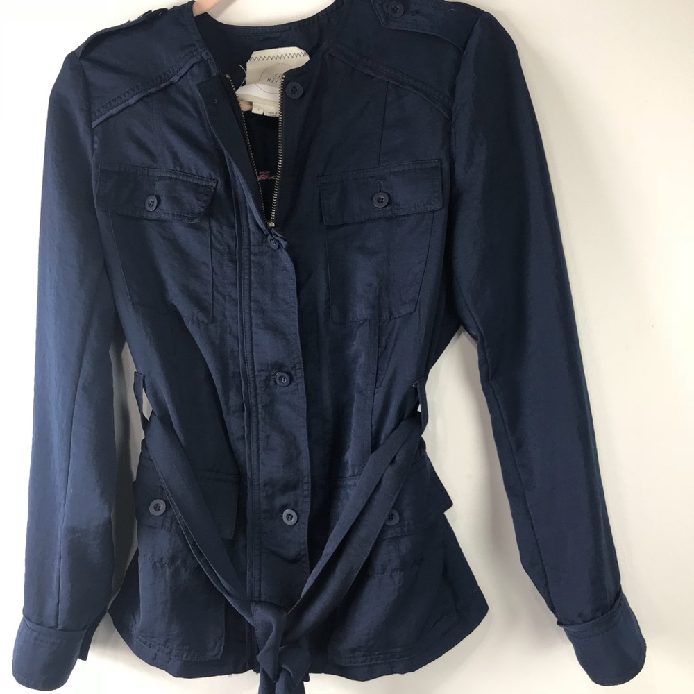 Anthropologie Hei Hei Anorak Belted Zip Jacket S